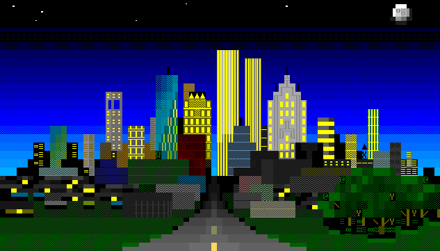 ANSI City at Night: 