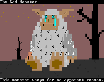 The Sad Monster: 